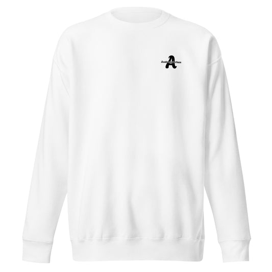 Andrews Unisex Premium Sweatshirt White